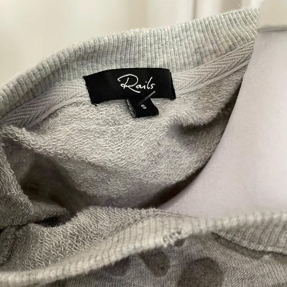 Rails Leopard Print Sweatshirt - Picture 3 of 3